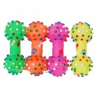 Игрушка для собак Гантель с косточками 14*6см ИШ12