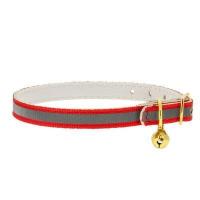 Ошейник синтетик 10мм светоотражающий с бубенчиком красный 30см/00210119-02 Ошейник синтетик 10мм светоотражающий с бубенчиком красный 30см/00210119-02