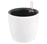 Кашпо АНФА D150 1,8л белый с автополивом+вставкой М3230