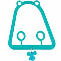 Игрушка д/птиц Качель с с подвесом 9,5*9,5см бирюзовая/5028бирюз/Дарэлл Игрушка д/птиц Качель с с подвесом 9,5*9,5см бирюзовая/5028бирюз/Дарэлл