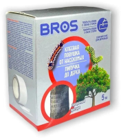BROS клеевой пояс 5м для садовых деревьев (ловчий пояс)