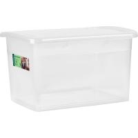 Ящик д/хранения 14л Keeplex Laconic с крышкой прозрачный кристалл KL2505 /6шт/ПР