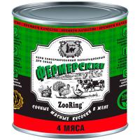 Собаки ZooRing д/всех пород собак фермерские кусочки в желе четыре мяса ж/б 850гр/6шт/521056 ЧЗ