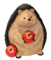 Ежик с яблоком L21W22H25 см 626339/F456