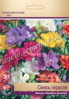 Фрезия гибридная махровая смесь окрасок