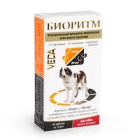 Витаминно-минеральный комплекс для собак крупных пород Биоритм 48таб*0,5г Витаминно-минеральный комплекс для собак крупных пород Биоритм 48таб*0,5г