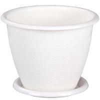 Кашпо Розалия 1,2л белый/М1424