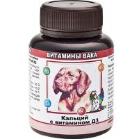 Витамины для собак ВАКА с Кальцием и витамином Д3