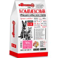 Собаки ZooRing Формула 365 Комплекс. обед индейка кролик/рис д/взр. сред. мини пород 15кг/520677 ЧЗ