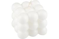 Свеча Неокуб 60*60мм белый 105756 /16шт/Волшебная страна