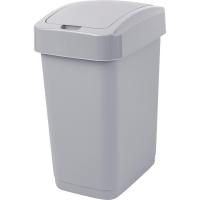 Контейнер д/мусора Spin&Clean Step 50л серый SC4808 /2шт/ПР