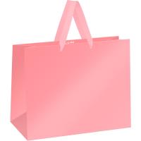 Пакет подарочный 32*26*12см "Pink" мат лам MESHU/Рельеф