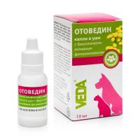 Капли ушные Отоведин с биологически активным фитокомплексом 10мл