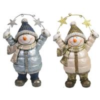 Снеговик со звездами L9W5H13, 2в. 714183  Снеговик со звездами L9W5H13, 2в. 714183