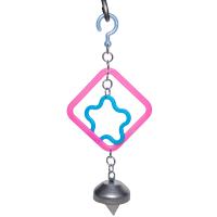 Игрушка д/поп Ромб с колокольчиком/300шт/Бриллиант Игрушка д/поп Ромб с колокольчиком/300шт/Бриллиант