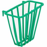 Кормушка д/грыз под сено ЕВРО пластик 9,5*7,5*5см изумрудная/3401/Дарэлл