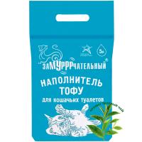 Наполнитель ЗаМУРРРчательный 5л ТОФУ аромат Зеленый Чай