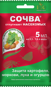 Сочва репеллент для овощных и зеленых 5мл Сочва репеллент для овощных и зеленых 5мл