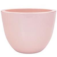 Кашпо Орфей 6л пудровый с вставкой 24*18см ОРф24-24 /4шт/ЛГ