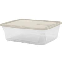 Контейнер д/продуктов 0,6л Sugar&Spice Honey прямоугольный белый зефир SE1102 /20шт/ПР 