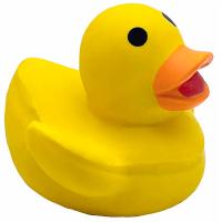 Игрушка с Уточка с пищалкой желтая из латекса 5,5см/ЛС315/Евро