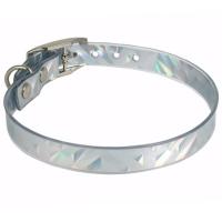 Ошейник синтетик 12мм Серебро 24-28см/51312019/Каскад Ошейник синтетик 12мм Серебро 24-28см/51312019/Каскад