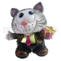 котик с подарком сер котик с подарком сер