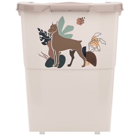 Контейнер д/корма 36л бежевый/М8294 Контейнер д/корма 36л бежевый/М8294