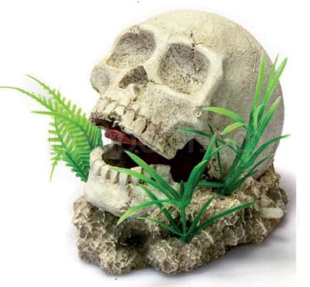 Грот Decor 136 Череп 14*12,5*11,5см
