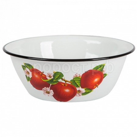 Миска 4л белая 40304-142 /14шт/Керчь