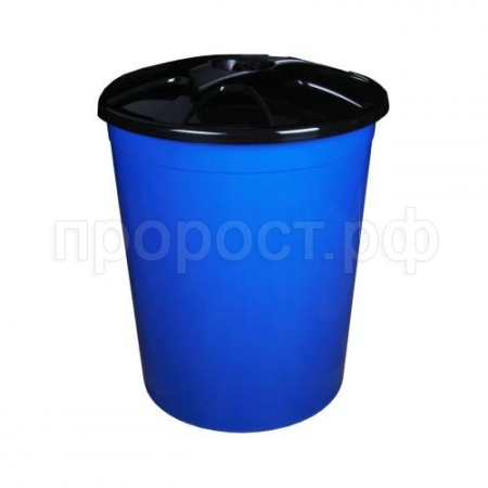 Бак 225л Универсальный с крышкой синий