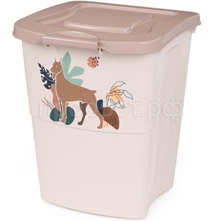 Контейнер д/корма 36л бежевый/М8294 Контейнер д/корма 36л бежевый/М8294