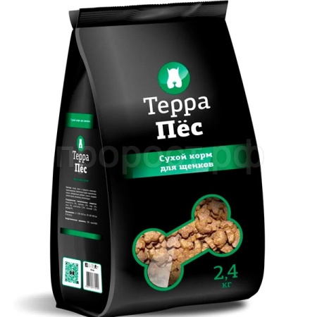 Корм Терра Пёс для щенков 2,4кг Корм Терра Пёс для щенков 2,4кг