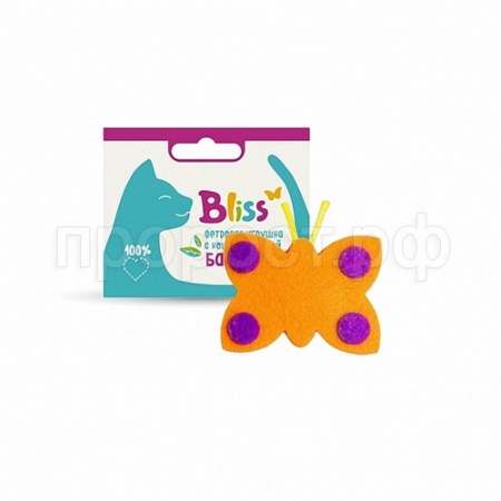 Игрушка для кошек с кошачей мятой Бабочка Bliss /ЦБ-3076
