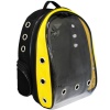 Рюкзак-переноска д/животн.с панор.видом вентил.отверст.21x23x41см черно-желтый/Рп18ж/Евро Рюкзак-переноска д/животн.с панор.видом вентил.отверст.21x23x41см черно-желтый/Рп18ж/Евро