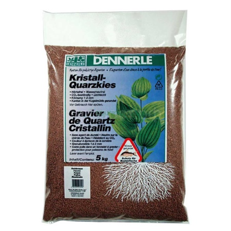 Грунты Dennerle Crystal Quartz светло-коричневый 1-2мм 5кг/1749 Грунты Dennerle Crystal Quartz светло-коричневый 1-2мм 5кг/1749