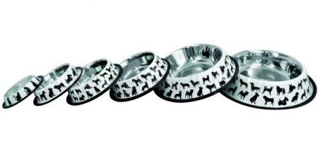 Миска метал 0,94л с на рез.силуэты животных УЮТ/12шт/АМРц094/Евро Миска метал 0,94л с на рез.силуэты животных УЮТ/12шт/АМРц094/Евро