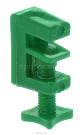 Зажим А078 пластиковый д/трубки D4мм Зажим А078 пластиковый д/трубки D4мм