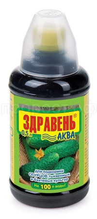 Здравень Аква Огурцы 0,5л с мерным стаканом Здравень Аква Огурцы 0,5л с мерным стаканом