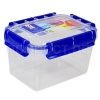 Контейнер для пищевых продуктов 1,1л квадрат. герметичный с защелками /06341 