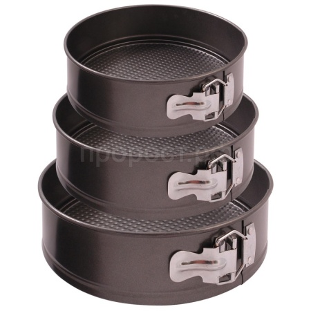 Набор форм для выпечки (3шт) D20/22/24см раскладные