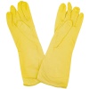 Перчатки хозяйственные латексные неопудренные L желтый 87577 /12шт/