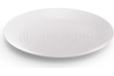 Тарелка плоская Натура D200мм белый С945БЕЛ /35шт/Мартика