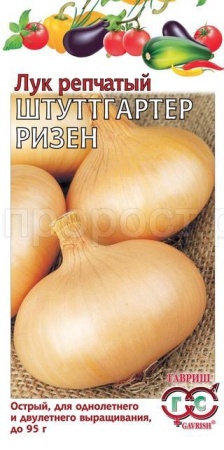 Лук репчатый Штуттгартен Ризен 0,5 г Лук репчатый Штуттгартен Ризен 0,5 г