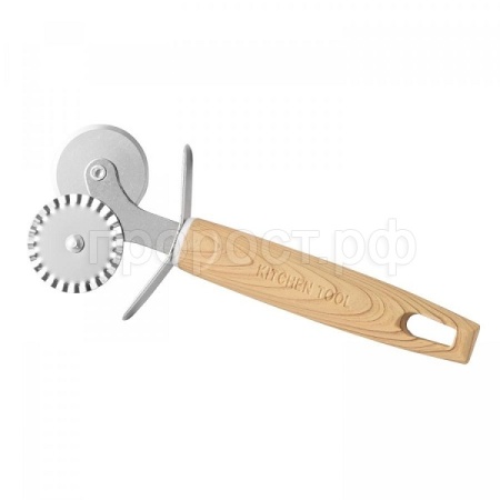 Нож для теста 2х роликовый "KITCHENTOOL" AST-002-TF33