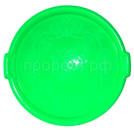 Поднос круглый 350*500мм 02004 /20шт/Милих