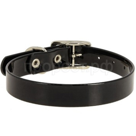 Ошейник биотан 30мм черный 46-56см/00230561-07/Каскад Ошейник биотан 30мм черный 46-56см/00230561-07/Каскад