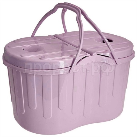 Корзина универс. RIO 25л розовый /33320/12шт/VERDE Корзина универс. RIO 25л розовый /33320/12шт/VERDE