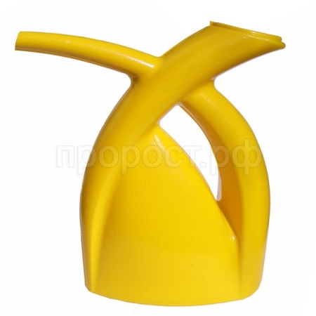 Лейка 1,7л "Цветочная" желтый