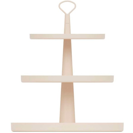 Фруктовница Феерия 3-х ярусная бежевый М8514 /8шт/ Альтерн